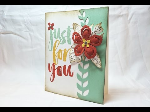 Craft With Me: Retro Botanical Blooms