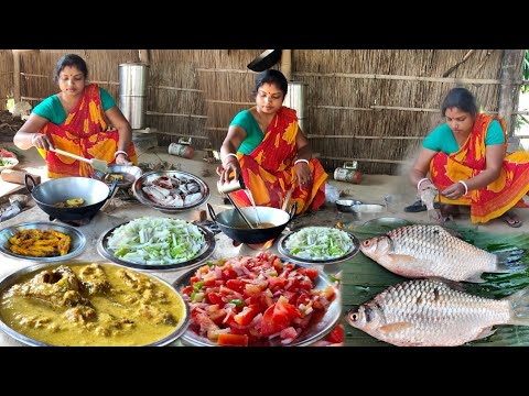 Japani puthi fish with mustard seeds gravy recipe Bengali village style | village cooking house