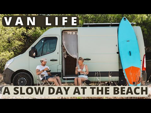 Van Life Day in the Life - A Slow Day at the Beach