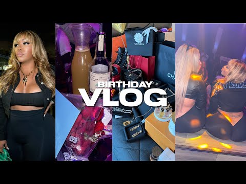 ITS MY BIRTHDAYYYY 🥳 | MY $18K BDAY GIFT HAUL • I CUT A FEW 🥷🏾OFF • PARTY PARTY PARTY | Gina Jyneen