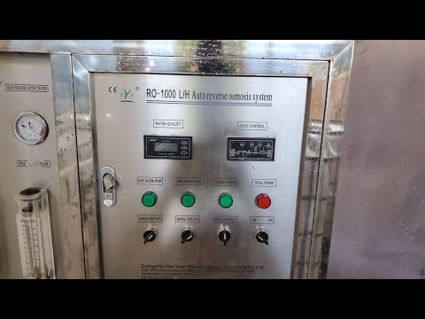 HOW TO REPLACE MEMBRANE IN RO-1000 L/H AUTO REVERSE #OSMOSIS SYSTEM