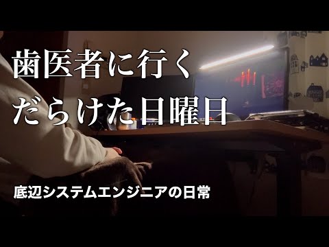 歯医者に行く休日を過ごすシステムエンジニアの日常【vlog】