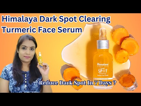 HIMALAYA DARK SPOT CLEARING TURMERIC FACE SERUM REVIEW| REDUCE DARK SPOT IN 7 DAYS |GROWING SILENTLY