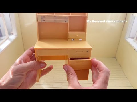 Mini desk installation ✨Mini bedroom ✨ASMR ✨