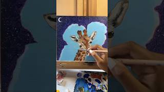 Giraffe Painting ‼️ #art #painting