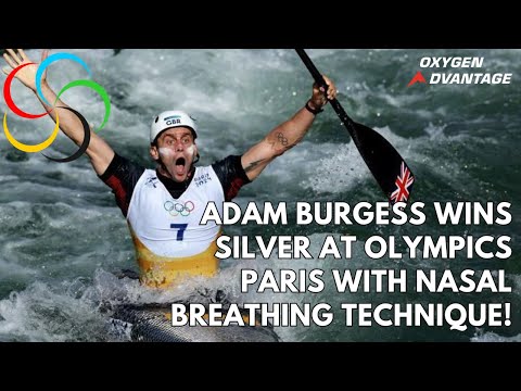 Adam Burgess Wins SILVER at Olympics Paris with Nasal Breathing Technique!