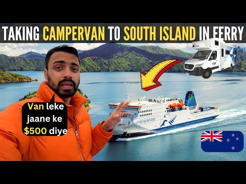 $500 Ferry to SOUTH ISLAND of New Zealand 🇳🇿