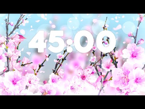 45 Minute Relaxing Spring Timer 🌸