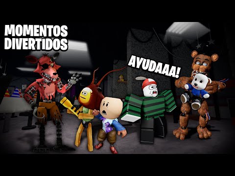 FNAF MOMENTOS DIVERTIDOS CON YOUTUBERS 🤣👉🍕