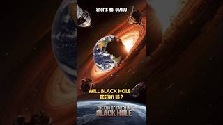 What will happen if earth falls into black hole scientific fiction #shorts #ytshorts