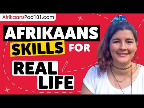 Afrikaans Skills for the Real-Word: Spoken English Practice in 15 Minutes