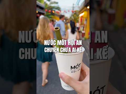 Chuyện chưa kể về hàng NƯỚC MÓT nổi tiếng nhất Hội An, người khen ngon kẻ chê dở? #shorts #nhandian