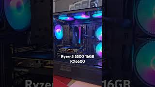 Ryzen5 5500 16GB RX6600 512GB 650W