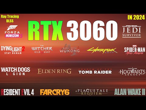 RTX 3060 : Test in 15 Games with Ray Tracing and DLSS - is it Enough?