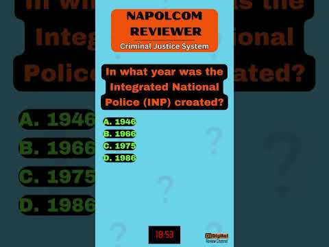 Napolcom Exam Reviewer | Mock Exam - PNP Law and History | Practice Test (26 of 30) 📚🎯