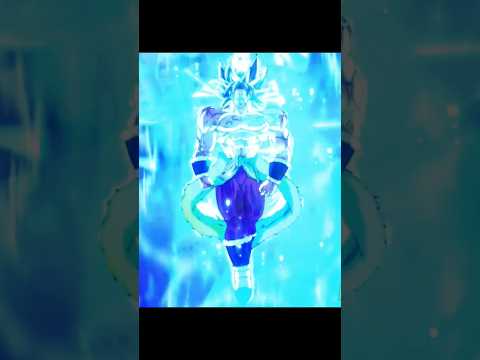 ultra instinct broly vs ultra instinct goku and ultra ego vegeta #shorts