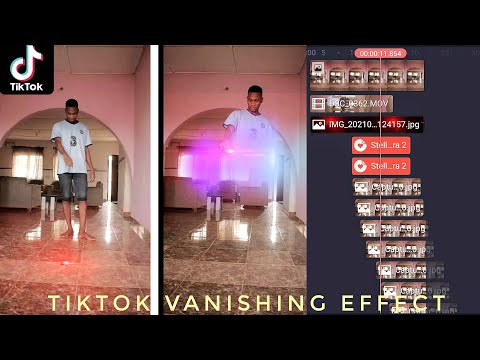 Kinemaster Tutorial l Trending Tiktok vanishing Effect