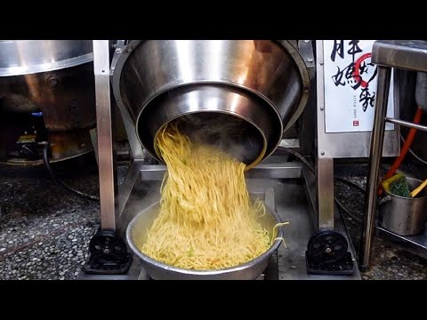 Amazing Fried Noodles Roller Machine！ Top 7 Local dishes in Taiwan