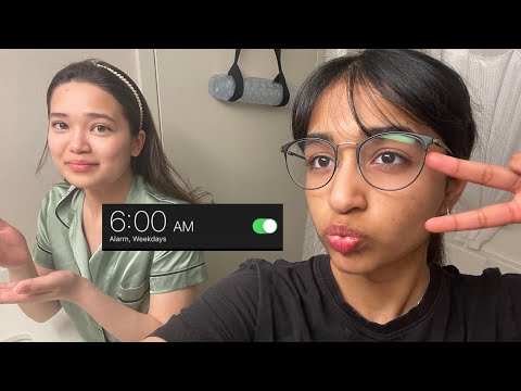 what gen z girls do at sleepovers: 6am⛅️ to 12am🌙 days (ft. my besties)