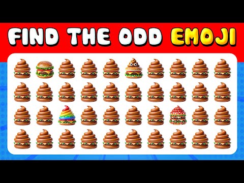 Guess the Fast Food Restaurant by Emoji 🍔🍟🏃‍♂️ | Find the ODD One Out 🔍 | Fast Food Restaurant Quiz