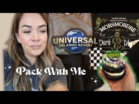 Pack With Me, For Universal Studios! 🌎