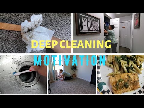 CLEANING FORGOTTEN AREAS | FOOD PREP #cleanwithme2022 #showerclean #foodprep #easymeals