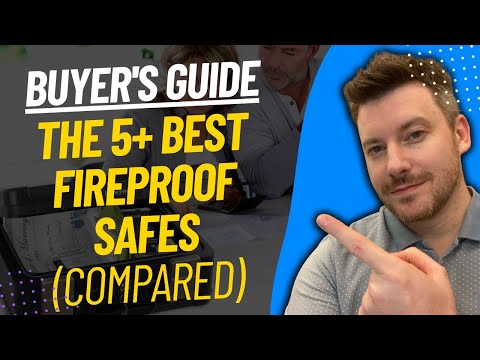 TOP 5 Best Fireproof Safes - Best Fireproof Home Safe Review (2024)