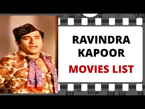 RAVINDRA KAPOOR Movies List | रवींद्रा कपूर मूवीज लिस्ट