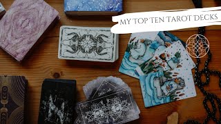 Top Ten Tarot Decks