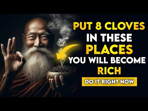 Put 8 OF Cloves HERE! You will have MONEY TONS💰 || MONEY WILL COME IN DROVES | BUDDHIST TEACHINGS