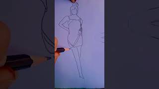 how to draw a girl -pencil sketch #drawsketch #youtube #girldrawing