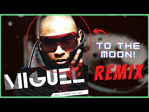 Using THIS Miguel Acapella on a House/Trap BANGER! | Miguel - To the Moon (Hamzz Remix)