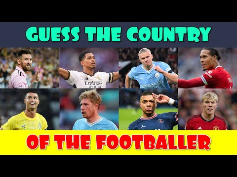 Guess the Country of the Football Player | Soccer Quiz