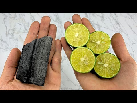 Mix Lemon with Charcoal 😱 You Won’t Believe the Incredible Result