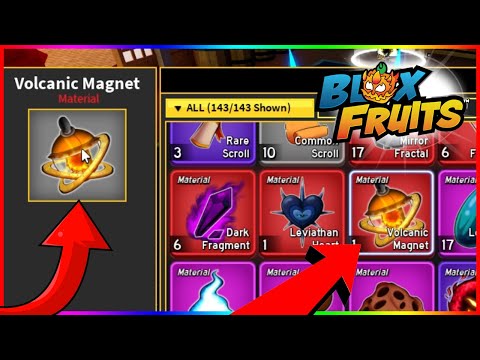 How to get the Volcanic Magnet in Blox Fruits