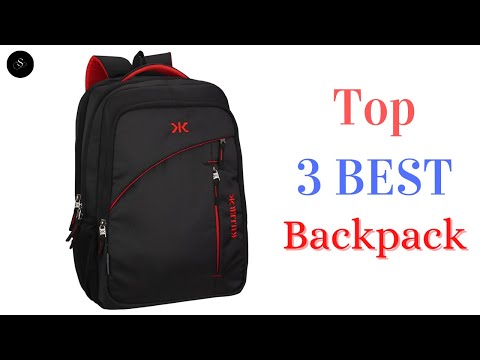 Best 3 Backpack in 2022 🔥| Top 3 Backpack 3 Compartments Polyester Trendy Waterproof Travel Backpack