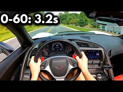 POV: First Drive In 2019 C7 Corvette Z06 (650HP)