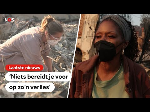 Alita en Kelly verloren hun huis door verwoestende vuurzee Los Angeles