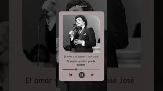 El amar y el querer - José José (1977) 🎶 #youtube #music #josejose  #elamaryelquerer #1977 #Letras