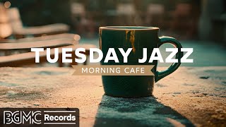 TUESDAY JAZZ: Winter Morning Jazz & Coffee ❄️ Warm Cafe Atmosphere