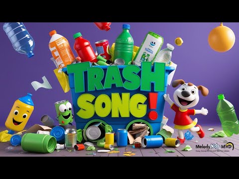 Trash Item Song for Kids | Learn to Sort and Recycle with Fun!