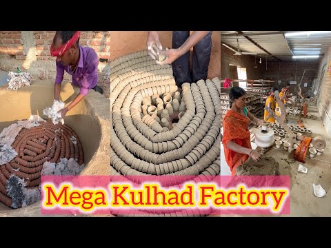 Mega Kulhad Factory with 90% Female Workers / Full making of Kulhad