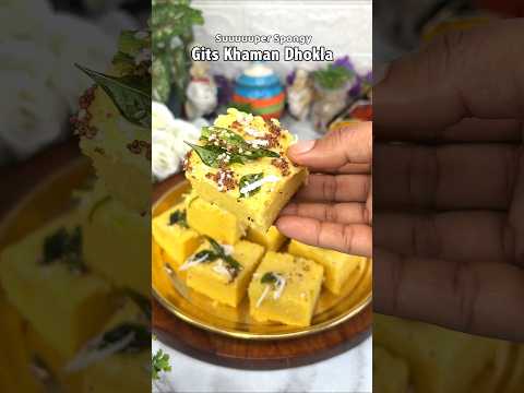 Instant khaman dhokla Recipe #dhokla #trending #recipe #viral