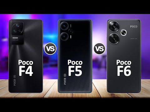 Poco F6 VS Poco F5 VS Poco F4