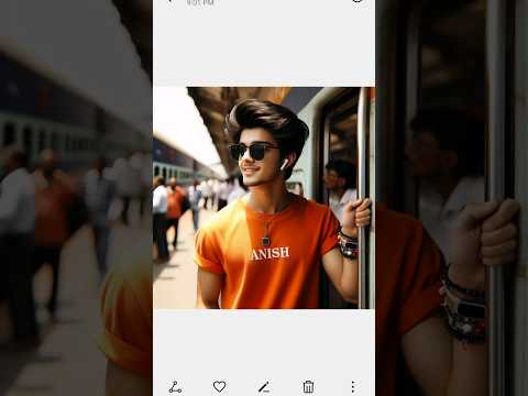 Create Viral 3D Ai Train Name Photo Editing #shorts #short #trending #viral #ai