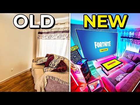 I Built My Dad His Ultimate Dream Gaming Room!