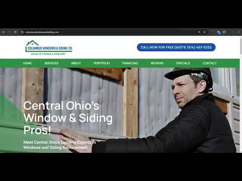 Website Analysis Video for Columbus Windows and Siding Company