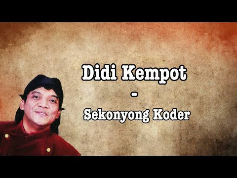 Didi Kempot - Sekonyong Koder ( Official Lyric Video )