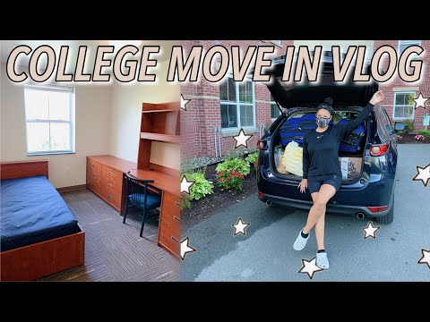 COLLEGE MOVE IN DAY VLOG 2020 | PART 1