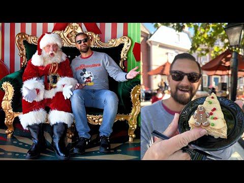 Disney's Magic Kingdom During The Day On A Party Night! Wait Times, Santa's Secrets & Trying Treats!